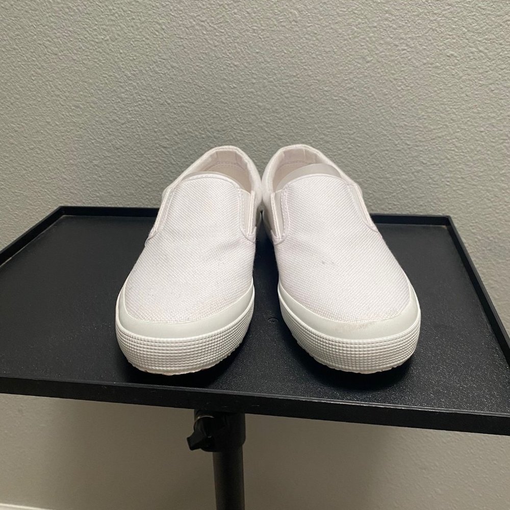 Superga 2707 Slip-on White Sneakers - Size 39
